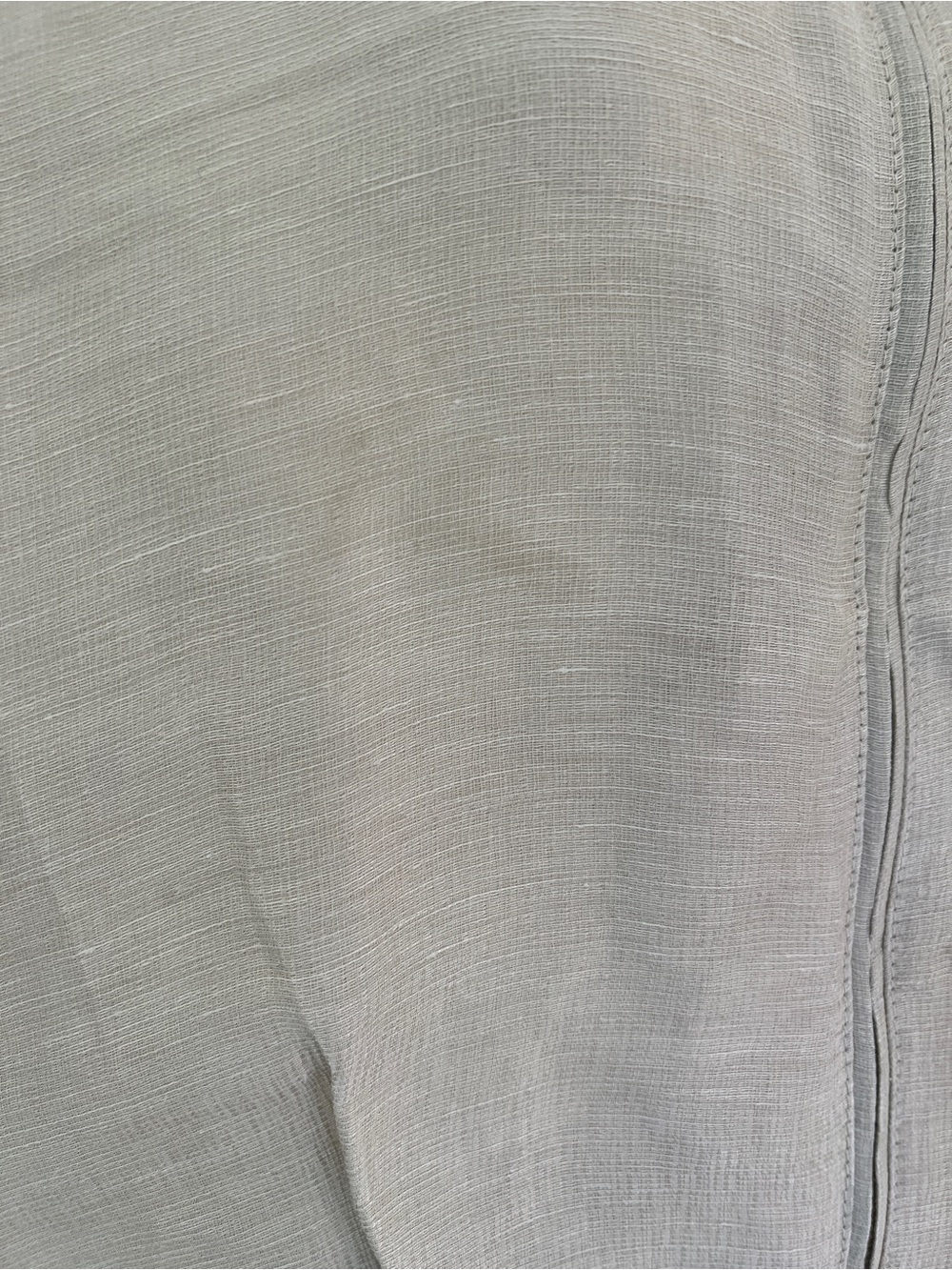 Massimo Dutti Linen Silk Bomber Jacket Beige Cropped Balloon Sleeve M women’s - Picture 5 of 11